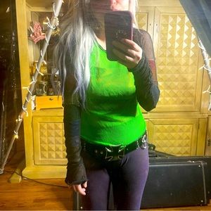 Lip Service net top vintage 2000s